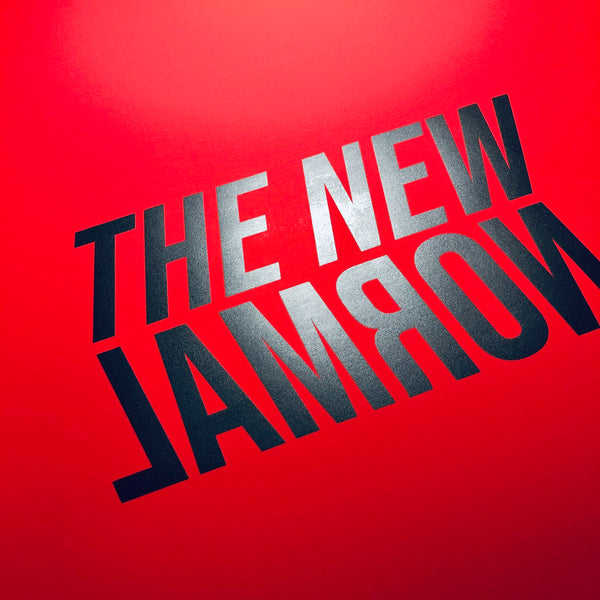 The new normal Poster (neon red)