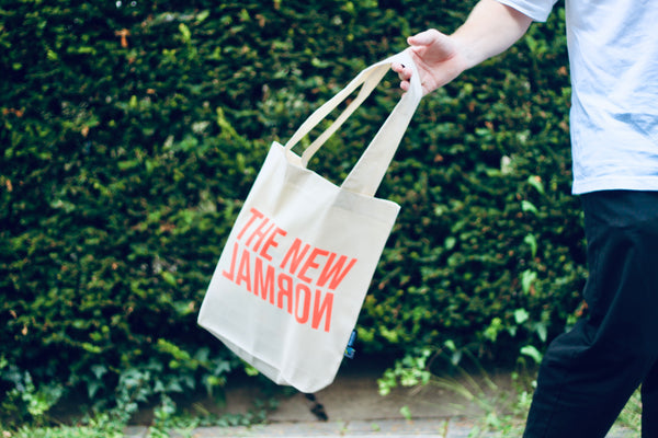 The new normal tote bag