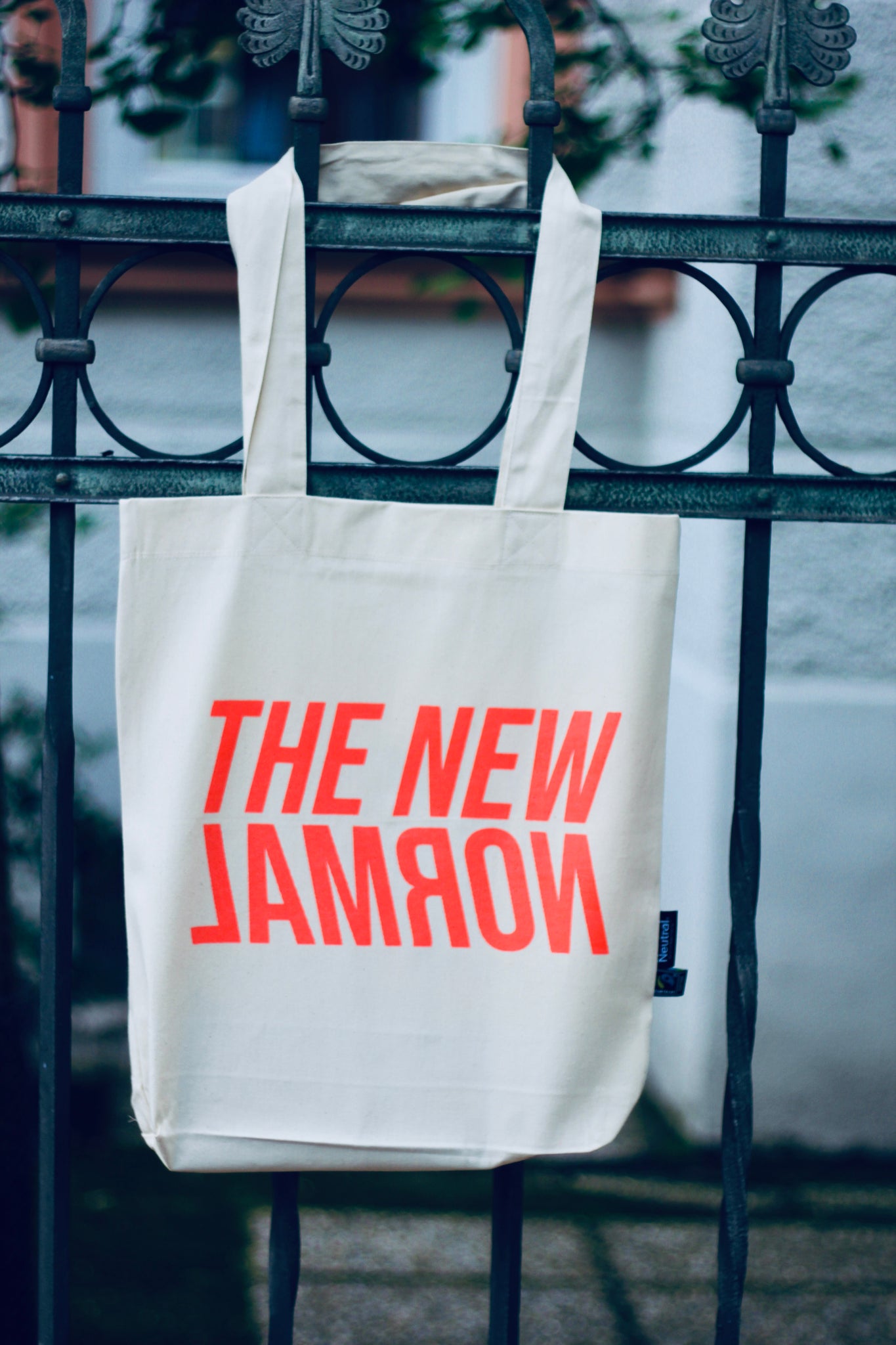 The new normal tote bag