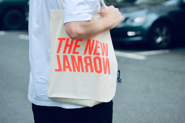 The new normal tote bag